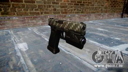 Pistole Glock 20 carbon fiber für GTA 4