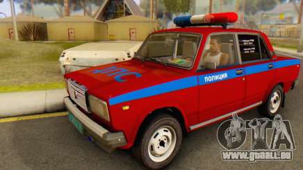 VAZ 2107 Polizei für GTA San Andreas