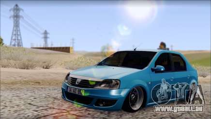 Dacia Logan BS GARAGE pour GTA San Andreas