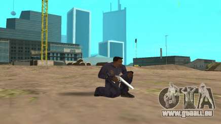 Chrome Weapon Pack by SampHack für GTA San Andreas