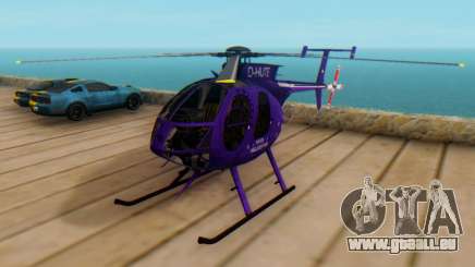 Le MD500E hélicoptère v1 pour GTA San Andreas