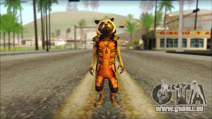 Guardians of the Galaxy Rocket Raccoon v2 für GTA San Andreas