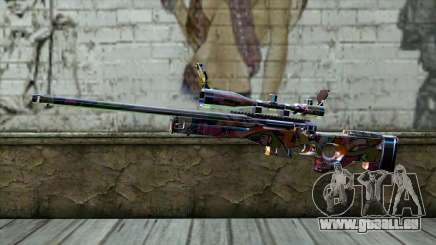 Graffiti Sniper Rifle für GTA San Andreas
