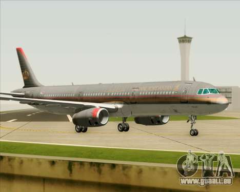 Airbus A321-200 Royal Jordanian Airlines für GTA San Andreas