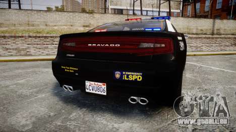 GTA V Bravado Buffalo LS Police [ELS] pour GTA 4