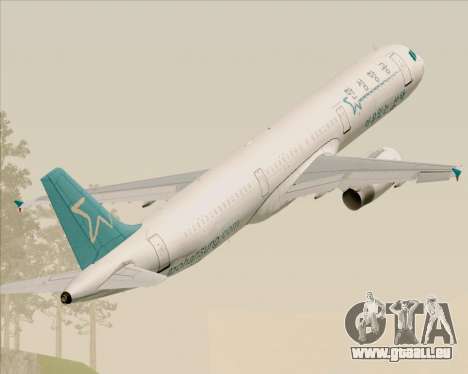Airbus A321-200 Hansung Airlines für GTA San Andreas