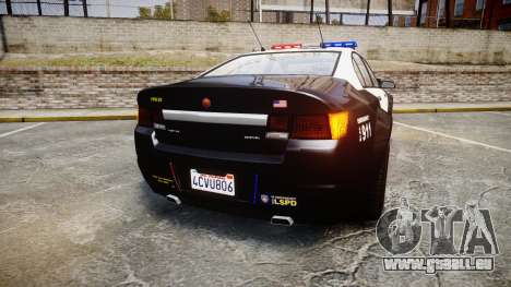 GTA V Cheval Fugitive LS Police [ELS] für GTA 4