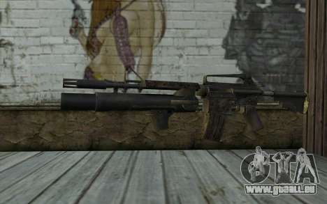 CAR-15 with XM-148 from Battlefield: Vietnam pour GTA San Andreas