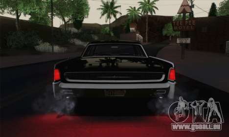 Lincoln Continental Berline (53А) 1962 pour GTA San Andreas