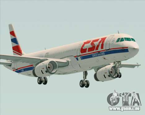 Airbus A321-200 CSA Czech Airlines pour GTA San Andreas