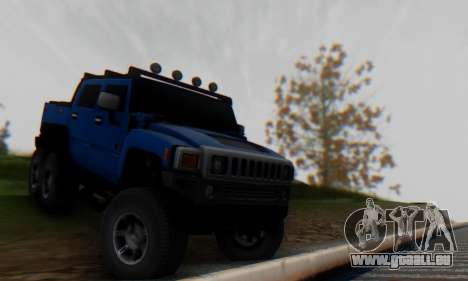 Hummer H6 Sut Pickup für GTA San Andreas