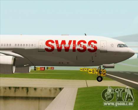 Airbus A330-300X Swiss International Air Lines für GTA San Andreas