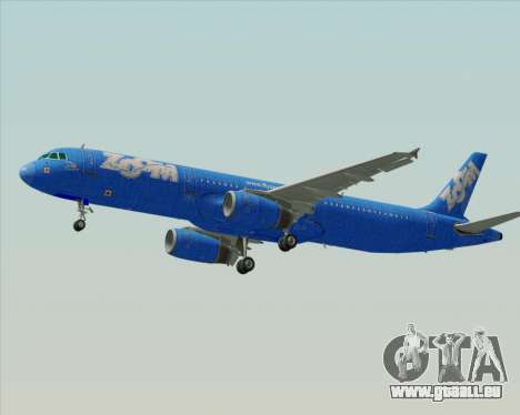 Airbus A321-200 Zoom Airlines pour GTA San Andreas
