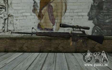 M16S from Battlefield: Vietnam pour GTA San Andreas