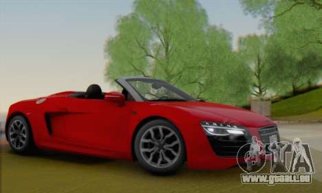 Audi R8 V10 Spyder 2014 pour GTA San Andreas
