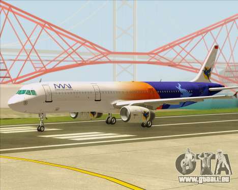 Airbus A321-200 Myanmar Airways International für GTA San Andreas