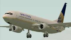 Boeing 737-824 United Airlines für GTA San Andreas