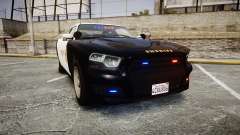 GTA V Bravado Buffalo LS Sheriff Black [ELS] Sli
