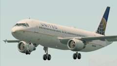 Airbus A320-232 United Airlines für GTA San Andreas