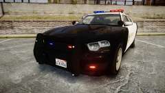 GTA V Bravado Buffalo LS Sheriff Black [ELS] pour GTA 4