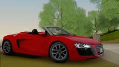 Audi R8 V10 Spyder 2014 für GTA San Andreas