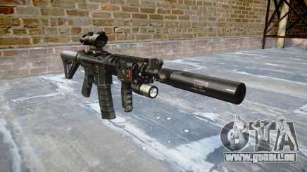 Machine Tactique M4A1 CQB pour GTA 4