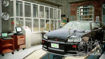 Garage mit neuem Innenraum Alkaline für GTA 4