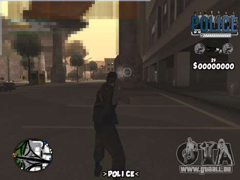 C-Hud Police für GTA San Andreas