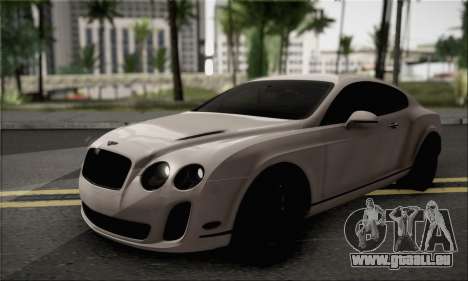 Bentley Continental Supersports für GTA San Andreas