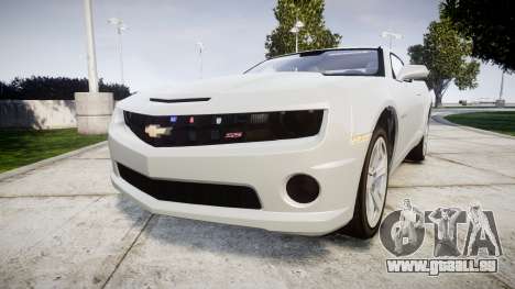 Chevrolet Camaro SS [ELS] Unmarked no side ligh pour GTA 4