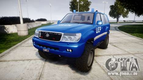 Toyota Land Cruiser 100 UEP blue [ELS] pour GTA 4
