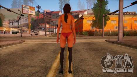 Modern Woman Skin 8 v2 pour GTA San Andreas