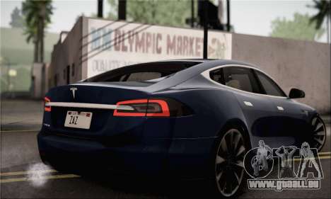 Tesla Model S 2014 pour GTA San Andreas