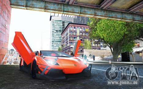 Lamborghini Aventador TZR R-Tech pour GTA 4