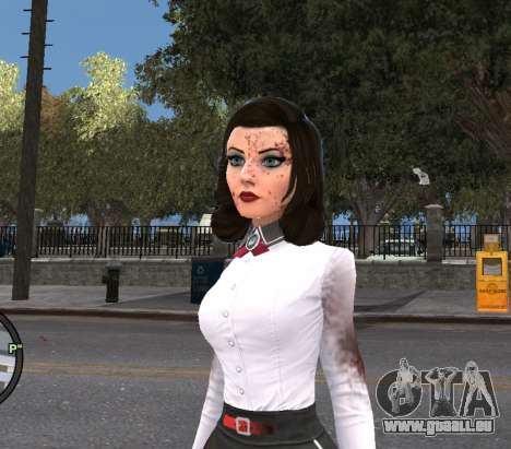 Elizabeth de Bioshock Infinite: Inhumation En Me pour GTA 4