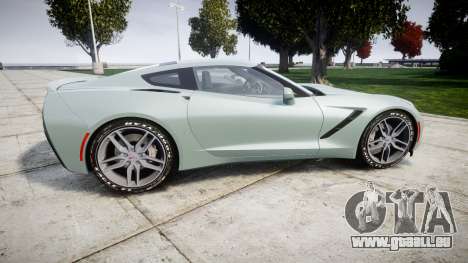 Chevrolet Corvette C7 Stingray 2014 v2.0 TireGY pour GTA 4