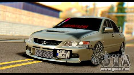 Mitsubishi Lancer Evolution IX JDM pour GTA San Andreas