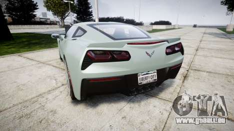 Chevrolet Corvette C7 Stingray 2014 v2.0 TireGY pour GTA 4