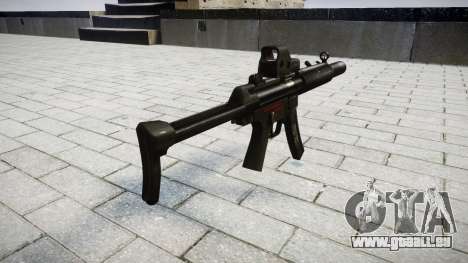 Gun MP5SD EOTHS FS für GTA 4