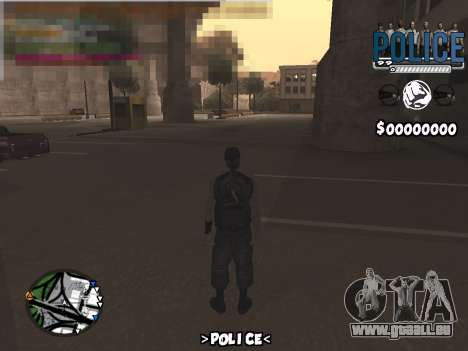 C-Hud Police für GTA San Andreas