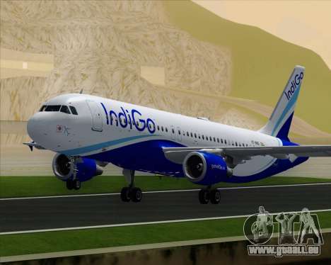 Airbus A320-200 IndiGo für GTA San Andreas