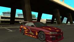 Nissan 200SX FnF1 (Letty car) pour GTA San Andreas