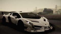 Lamborghini Veneno LP750-4 White Black 2014 für GTA San Andreas