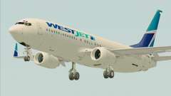 Boeing 737-800 WestJet Airlines für GTA San Andreas