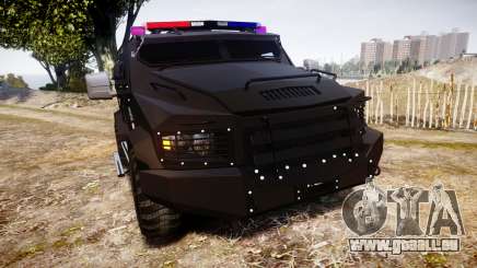 SWAT Van Metro Police pour GTA 4
