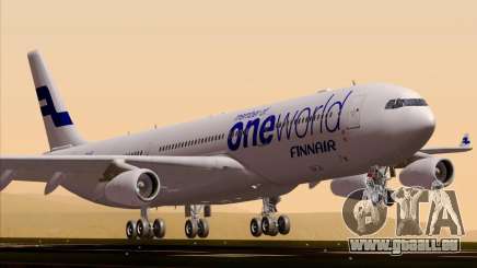 Airbus A340-300 Finnair (Oneworld Livery) pour GTA San Andreas