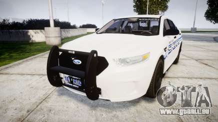 Ford Taurus 2014 [ELS] Liberty County Sheriff für GTA 4