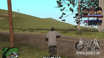 C-HUD Ice Rad Tyga pour GTA San Andreas