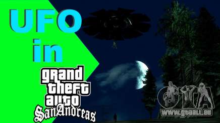 OVNI au-dessus de San Andreas pour GTA San Andreas