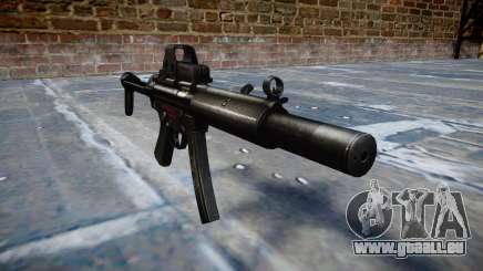 Pistolet MP5SD EOTHS FS b cible pour GTA 4